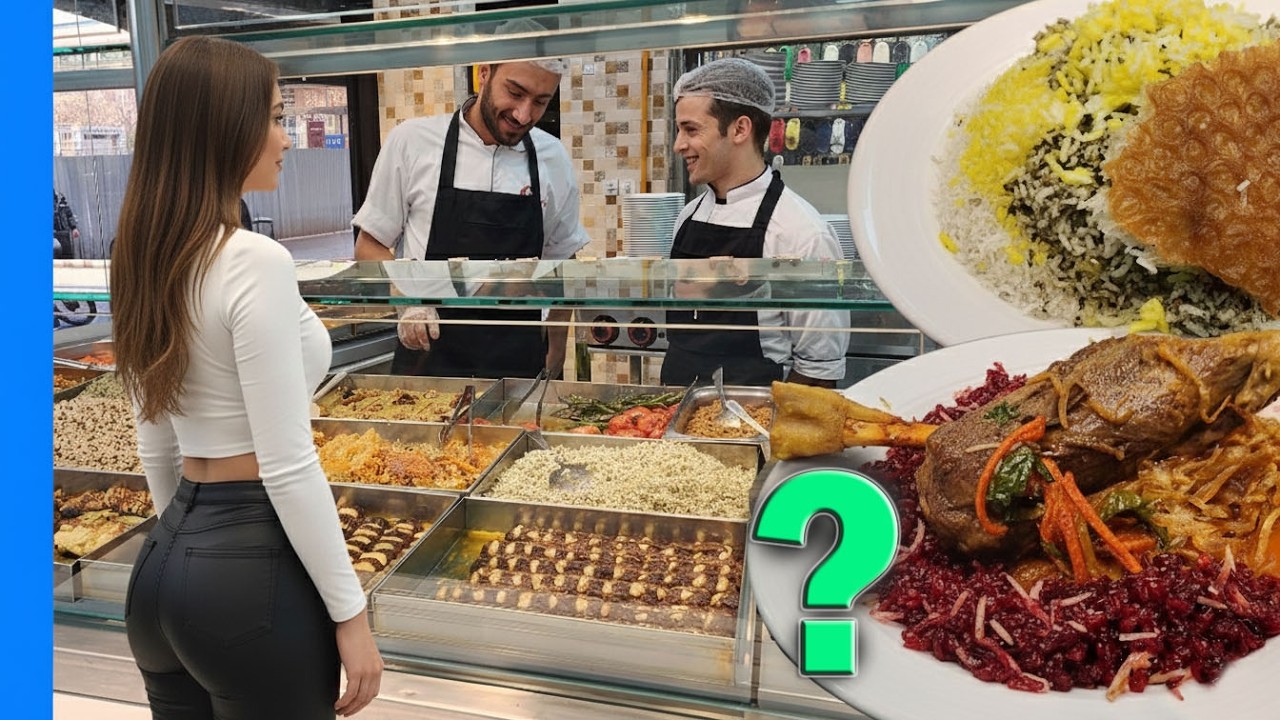 на кухне лучшего ресторана Ирана впервые | Tehran Grand Bazaar