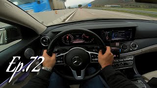 GoPro | Cloudy afternoon | Mercedes-Benz E220d W213 | POV Driving - Ep.72