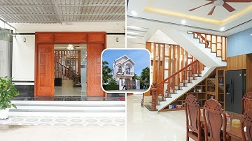 Review Nhà Phố 2 Tầng 3 Phòng Ngủ Đẹp Rộng Rãi Từ Xây Dưng Cát Biển