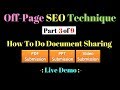 What is document submission(PDF, PPT) With Live Demo In Hindi