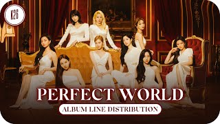 TWICE (トゥワイス) ~ Perfect World ~ Album Line Distribution