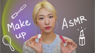 [ASMR] What's in my pouch? Summer cool tone's daily make up 💄