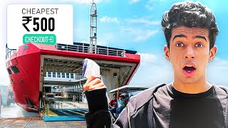 I Tested the Cheapest 5-Star Ferry in India