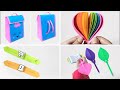 4 Easy Paper School Projects | 4 Paper School Supplies | Paper School Activities for Kids