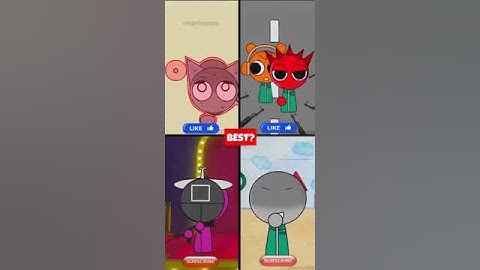 Sprunki Squid Game Anti Cheating Guard Animation Pack #sprunki  #shorts #animation