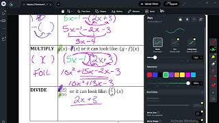 Alg 2 2.2 Notes  - Function Operations