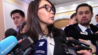 Жену Куандыка Бишимбаеву спросили о политической подоплеке в деле ее мужа