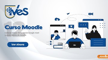 Curso de capacitación en Moodle - Tema 12.- Colocar un enlace de Google Meet/Zoom en un curso.