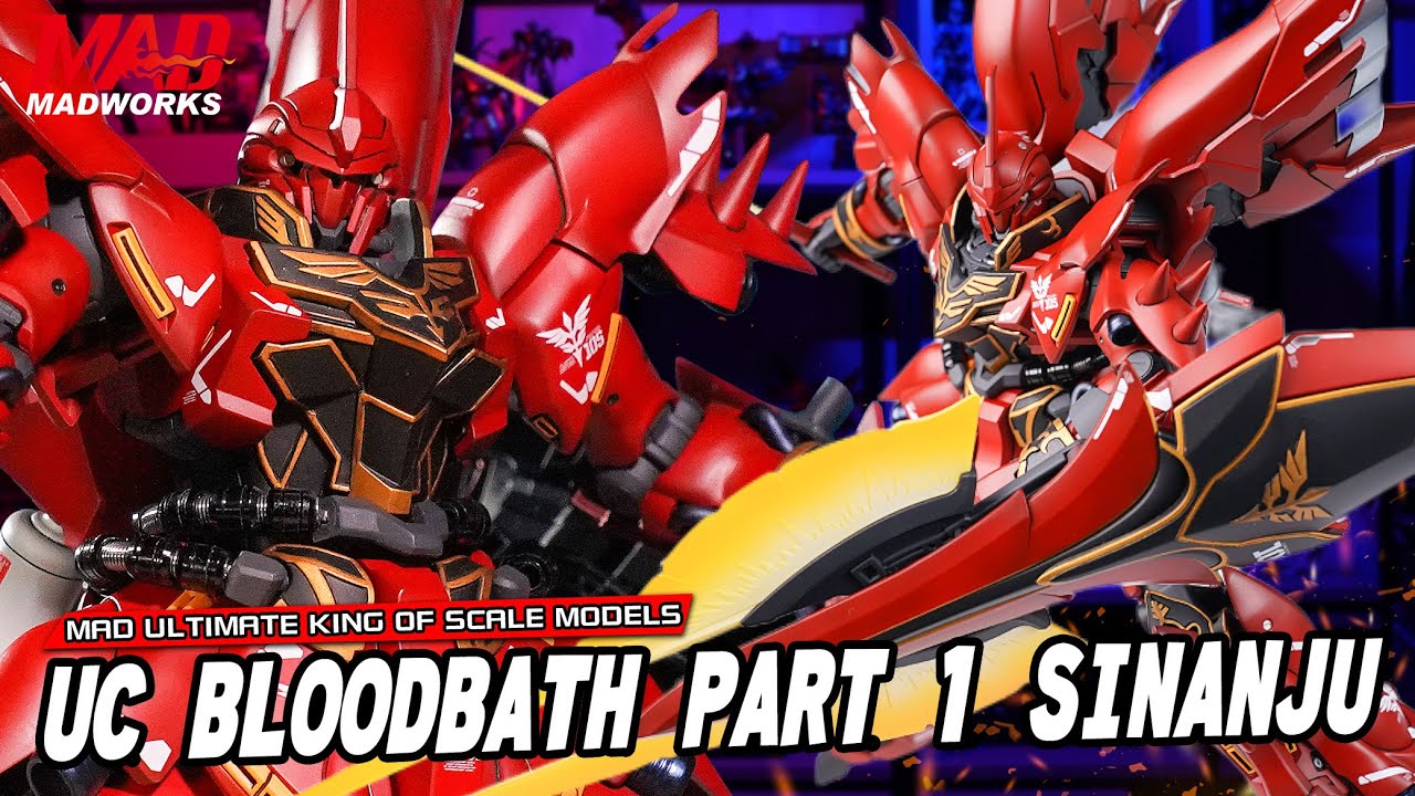 (English subtitles)MAD ULTIMATE KING OF SCALE MODELS - UC BLOODBATH PART 1 SINANJU