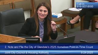 Joint Meeting: Glendale City Council and Glendale Housing Authority - 6/24/25
