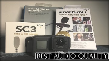 GoPro Hero 7 External Microphone Setup + Audio Test!