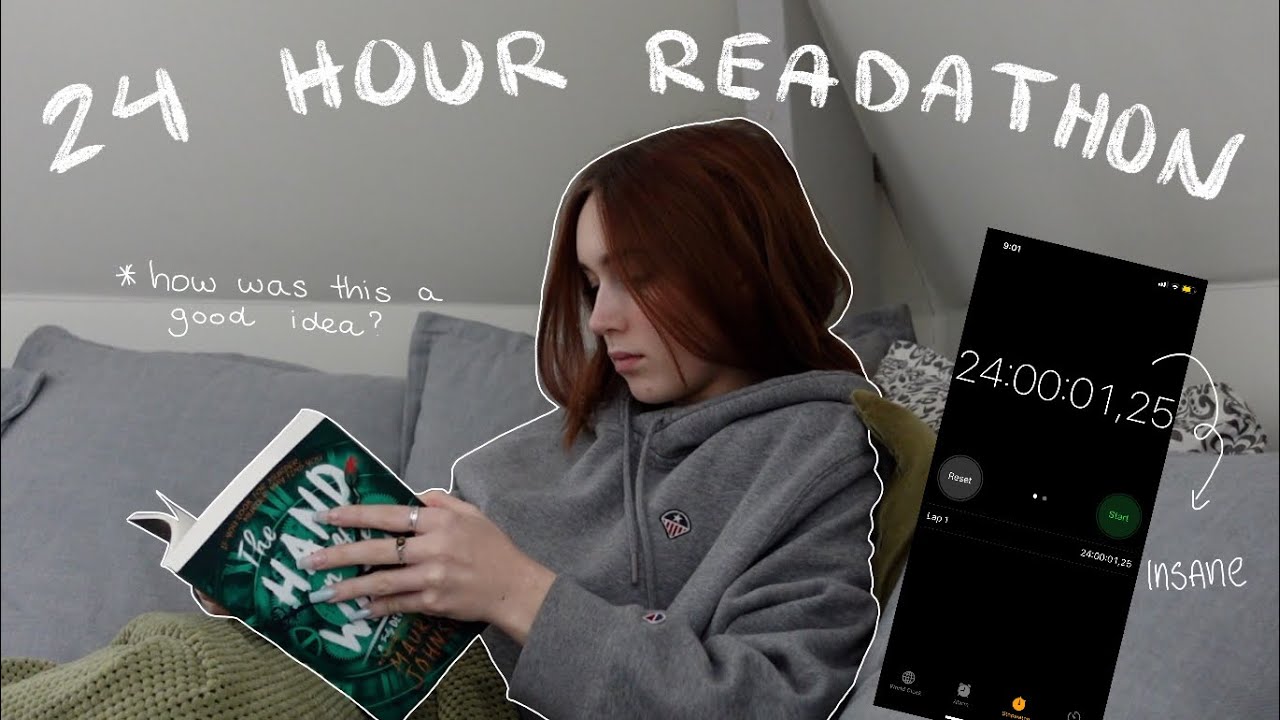 i attempted to read for 24 hours straight… again | 24 hour readathon ...
