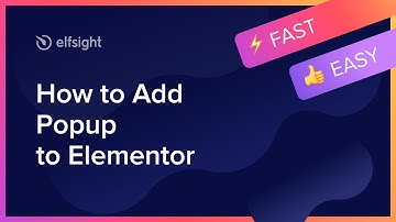 How to Add Popup to Elementor