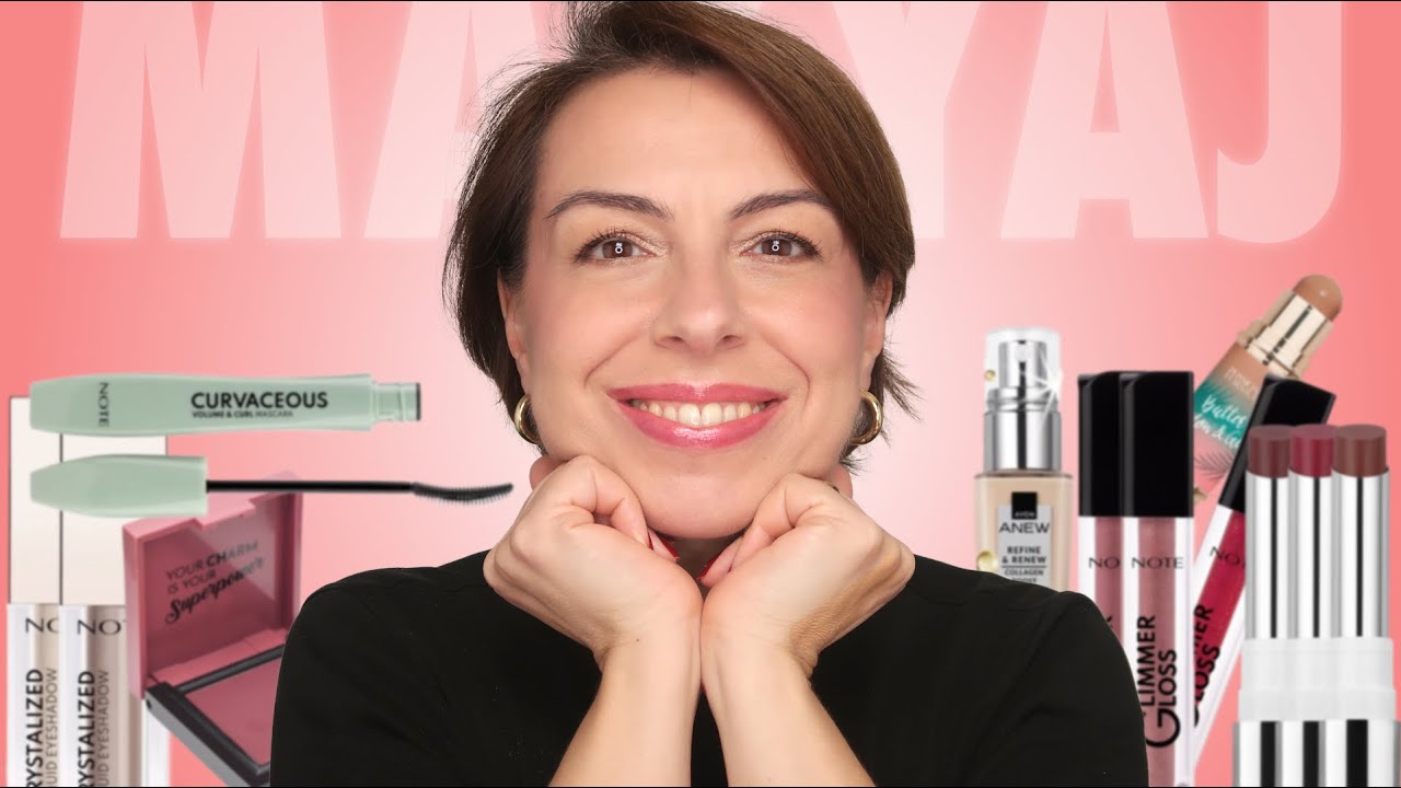 YENİ ÜRÜNLERLE MAKYAJ / NOTE , AVON , PASTEL