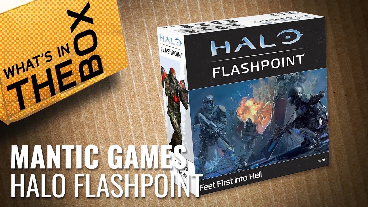 Распаковка: «Прямо в ад» — Halo: Flashpoint | Mantic Games