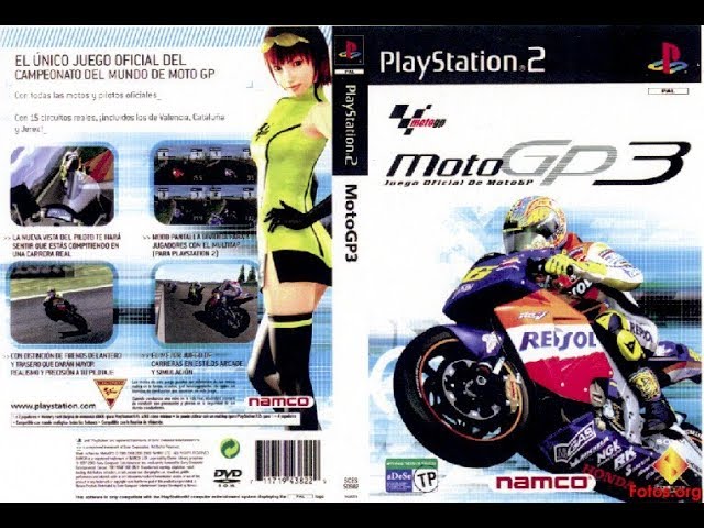 Jogo ps2 Moto GP 3