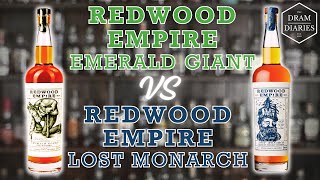 Is Redwood Empire Any Good? - Lost Monarch vs Emerald Giant Double Blind Review! #rye #whiskeyreview