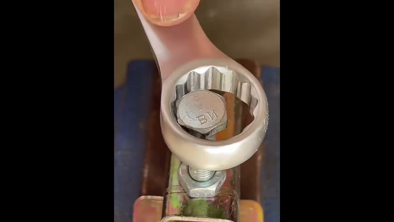 how to tighten bolts with a wrench that is not the right size 