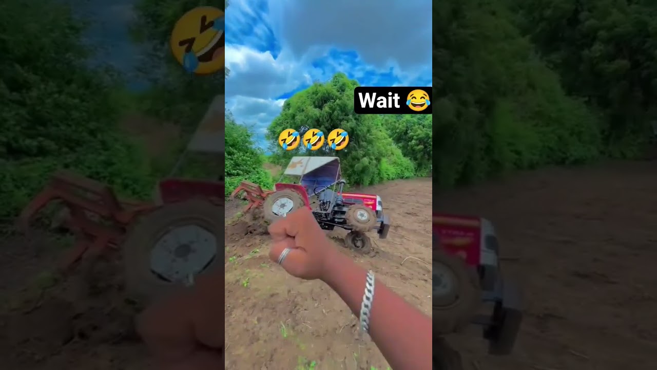 🤣 tractor accedent 😂💥🙆