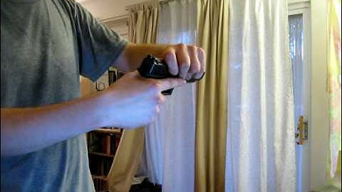 How to get the slide off a Glock with no barrel/recoil spring installed