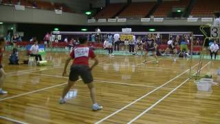 YONEX杯国際親善レディースバドミントン大会2016・Aゾーン決勝戦1