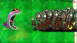 Plants vs Zombies Epic Hack 100% 1 Chomber vs All Zomboss