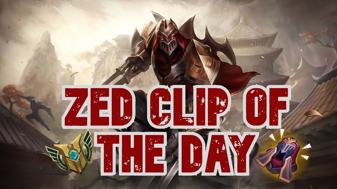 ZED CLIP OF THE DAY: WRONG MOVES RAKAN, YOUR AKSHAN IS ALREADY DEAD TO OUR AIM!