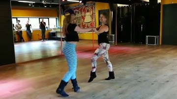 After class Zouk demo - Lisa & Sascha from Utrecht Zouk