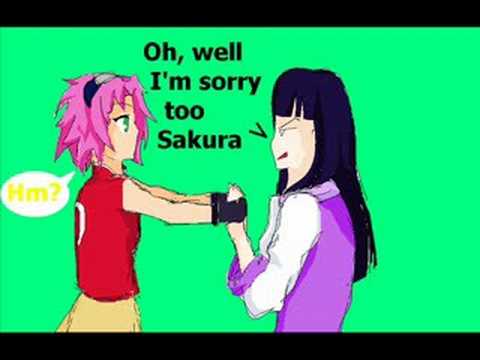Sakura apologizes to Hinata