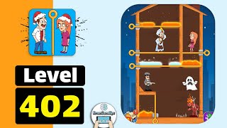 Home Pin - How to Loot? - Pull Pin Puzzle Level 402 Walkthrough Gameplay screenshot 5