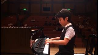 9歳⑦ ポロネーズ BWV Anh.125 ト短調 /バッハ Bach Polonaise g-moll BWV Anh.125