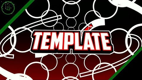 [ALIGHT MOTION] Free Red 2D Intro Template | new sync new style | By AnchivietDesigns