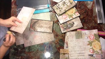 Mini Album Binding Simplified Process Video Part 11