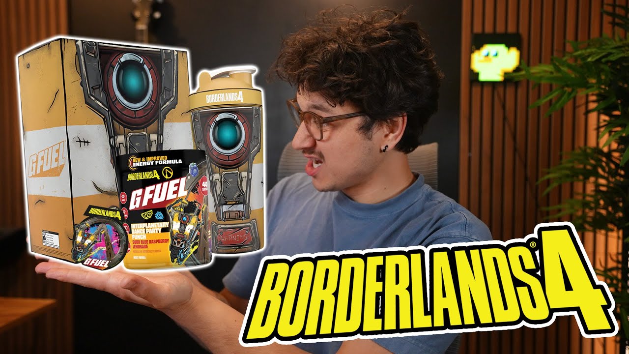 Borderlands 4 GFUEL FLAVOR IS HERE!