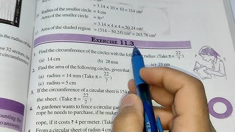 Perimeter and Area Ex-11.3 Chapter -11 || Class 7th Maths