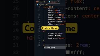 Animated Login  Form | Calm & Focus Coding with Rain and Music #coding #programming #htmlcss #rain screenshot 5