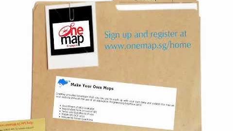 OneMap API Overview