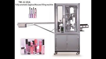 TENZ Fully Automatic Lip Gloss and Mascara Filling Capping And Demolding Machine