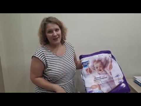 Эксклюзивное видео!!! Льем воду и Разрезаем подгузник! Эксперимент с подгузником Солнце и луна