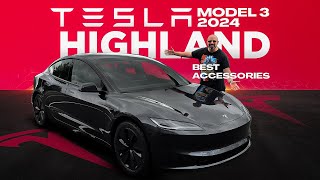 The MustHave Tesla Model 3 2024 Highland Accessories