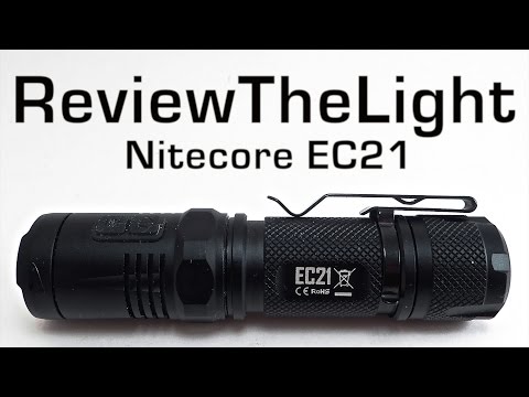 ReviewTheLight:  Nitecore EC21 (with Red emitter!)