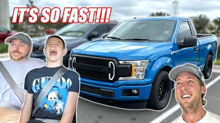 Our 1,100HP Truck TERRIFIES Passengers on the STREET! (PULL SO HARD)