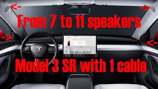 Model 3 SR with 1 cable from 7 to 11 speakers
When Tesla gives you free speakers, you will take it. Here are the installations for a wiring harness that does the trick. Everyone using my referral code when buying a new Tesla is a friend of mine. Contact me at info@teslaowners.us Get extra points when using my link to shop in the Tesla store. https://www.tesla.com/referral/rolf7721
German version here: https://youtu.be/BjXG_ooW7LA
Deutsche Version hier: https://youtu.be/BjXG_ooW7LA Model 3 SR with 1 cable from 7 to 11 speakers