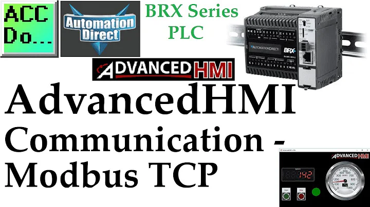 Build a FREE HMI for BRX PLC Using Modbus TCP in Minutes