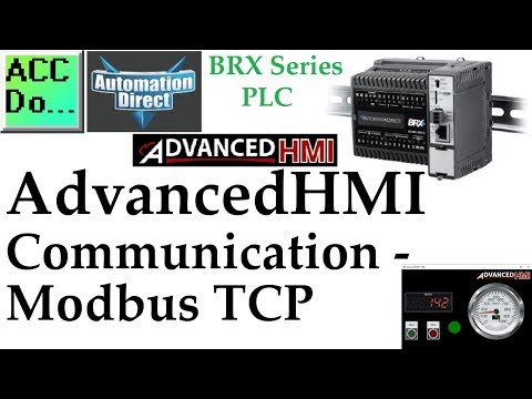 BRX Do-More PLC AdvancedHMI – Modbus TCP