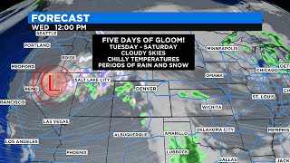 Cloudy, Chilly, And Wet Most Of This Week