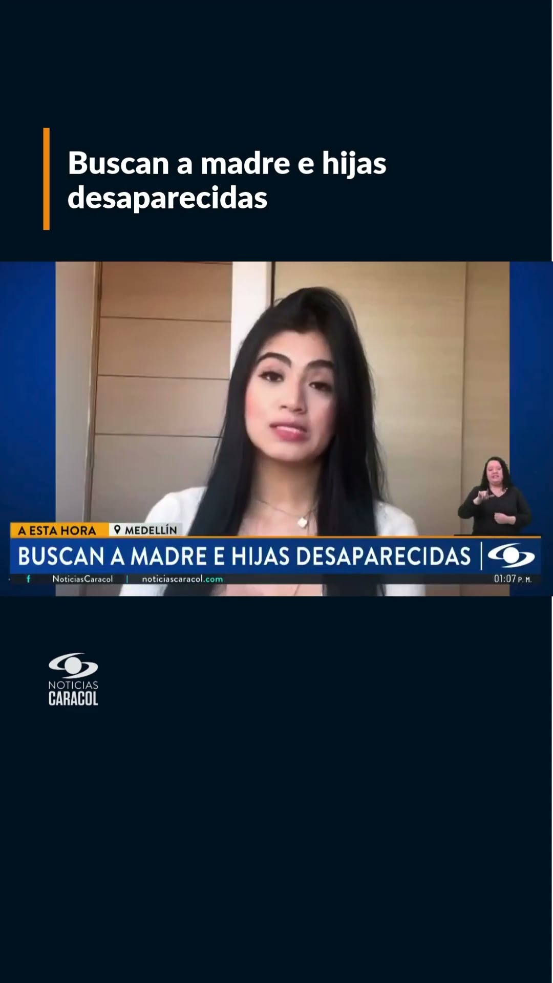 En Antioquia buscan a una mujer y sus dos hijas, desaparecidas desde el 30 de diciembre