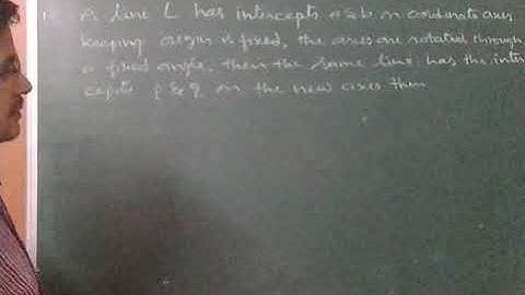 Locus & Change of Axis 1B(1)