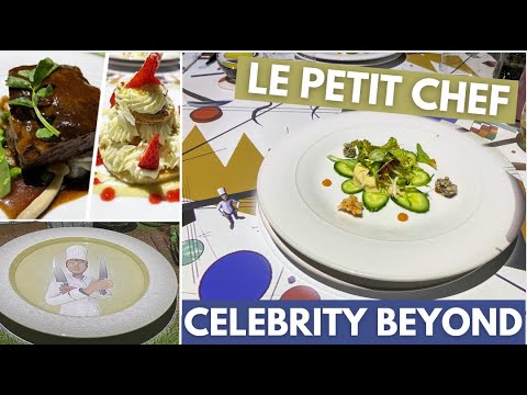Celebrity Beyond Dining Review | Le Petit Chef: Gimmicky | Celebrity Cruises Food Review