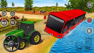 Tractor Pulling and Farming Game - Cargo Delivery Truck Parking Simulator 3D | Simulator Car screenshot 5